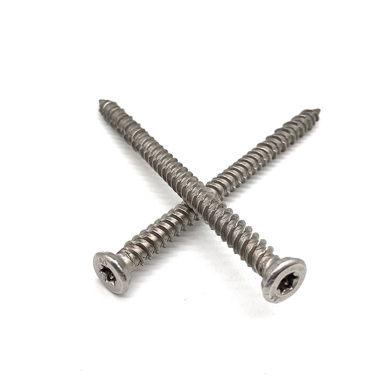 Ss304 Ss316 Pan Head Cross Self-Tapping Phillips Hari osoa